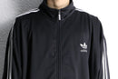 90's "adidas" trefoil logo black track jacket