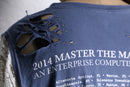 "Re:make" lace docking damage tee