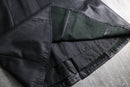 1990s big collar leather coat