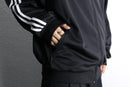 90's "adidas" trefoil logo black track jacket