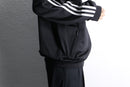 90's "adidas" trefoil logo black track jacket