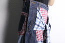 ''Re:make''layered check shirt pants