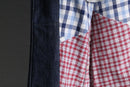 ''Re:make''layered check shirt pants