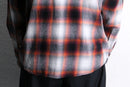 "roebuck & co." western plaid flannel shirt