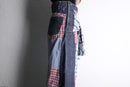 ''Re:make''layered check shirt pants
