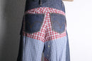 ''Re:make''layered check shirt pants