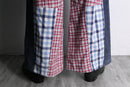 ''Re:make''layered check shirt pants