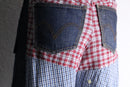 ''Re:make''layered check shirt pants