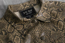 python pattern rubber tracker jacket