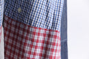 ''Re:make''layered check shirt pants