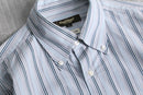 “Paul Stuart” stripe B.D shirt