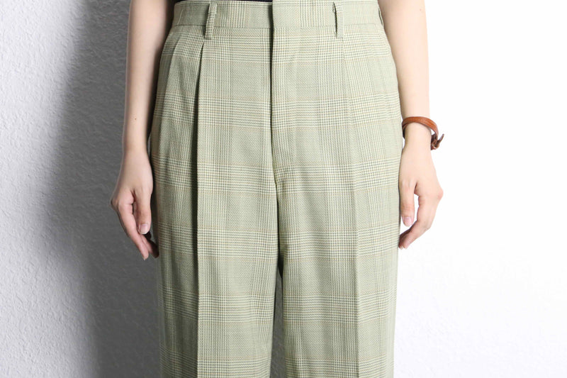 hound check 2tuck slacks