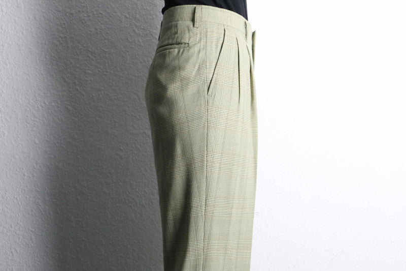 hound check 2tuck slacks