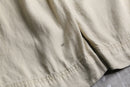linen rayon ivory wide cargo pants