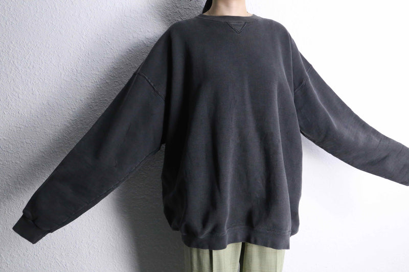 1990's SANTEE gray cotton sweat