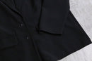 “OLD NAVY” black color easy tailored jacket