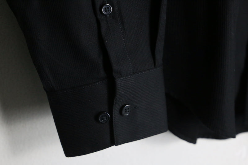 80’s "Calvin Klein" black color dress shirt