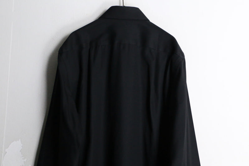 80’s "Calvin Klein" black color dress shirt