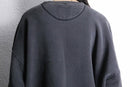 1990's SANTEE gray cotton sweat