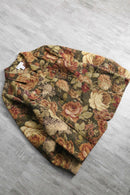 1990s flowe pattern tapestry jacket