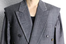 "Re:make" button stitch tailored jacket