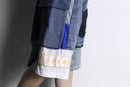 ''Re:make''patchwork design shorts