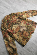 1990s flowe pattern tapestry jacket