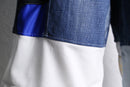 ''Re:make''patchwork design shorts