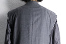 "Re:make" button stitch tailored jacket