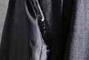 "Re:make" button stitch tailored jacket