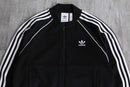 “adidas” monotone track jacket