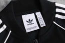 “adidas” monotone track jacket