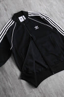 “adidas” monotone track jacket