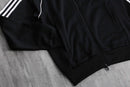 “adidas” monotone track jacket