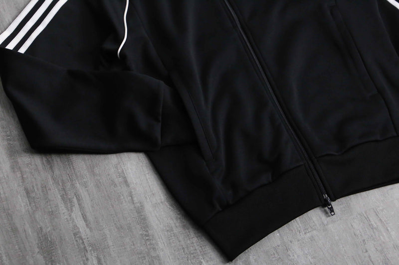 “adidas” monotone track jacket