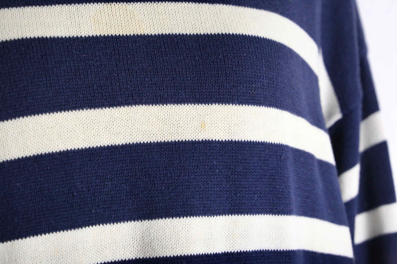 1980's Dior loose border polo knit