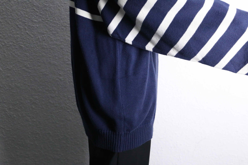 1980's Dior loose border polo knit