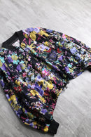 flower zip jaket