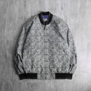 monotone total pattern blouson