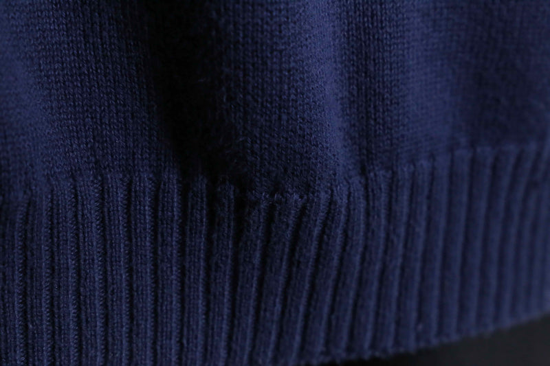 1980's Dior loose border polo knit