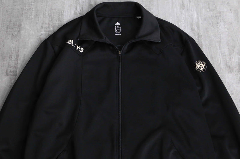 “adidas Y-3” black color track jacket