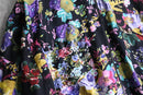 flower zip jaket