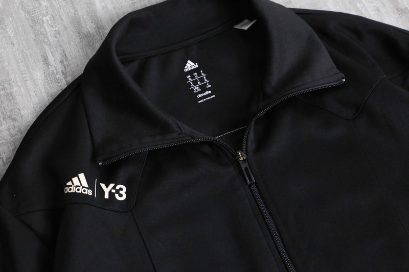 “adidas Y-3” black color track jacket