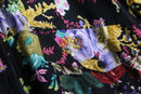 flower zip jaket