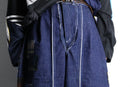 "Re:make" balloon silhouette docking denim pants