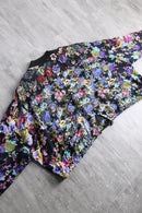 flower zip jaket