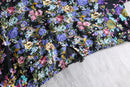 flower zip jaket