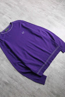 “FRED PERRY” purple wool knit