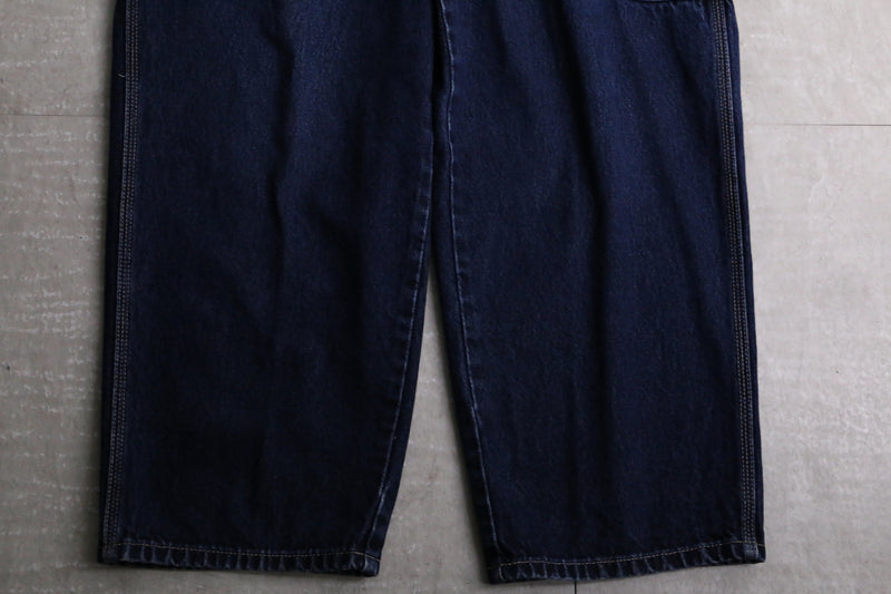 “PELLE PELLE” buggy denim painter pants