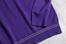 “FRED PERRY” purple wool knit